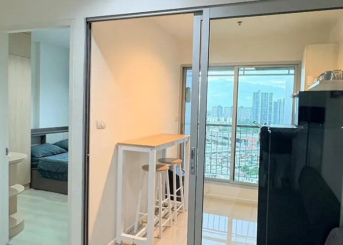 Skyline 1br On High Floor, Sukhumvit 48, Near On-nut & Walk To Bts Phra Khanong * Bangkok