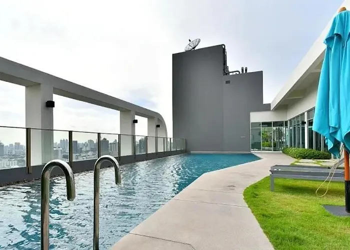 Apartment Skyline 1br On High Floor, Sukhumvit 48, Near On-nut & Walk To Bts Phra Khanong *