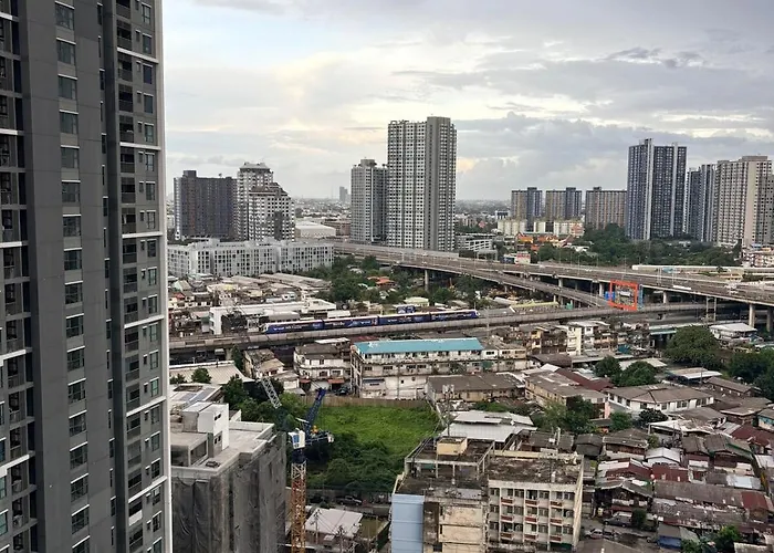 Skyline 1br On High Floor, Sukhumvit 48, Near On-nut & Walk To Bts Phra Khanong